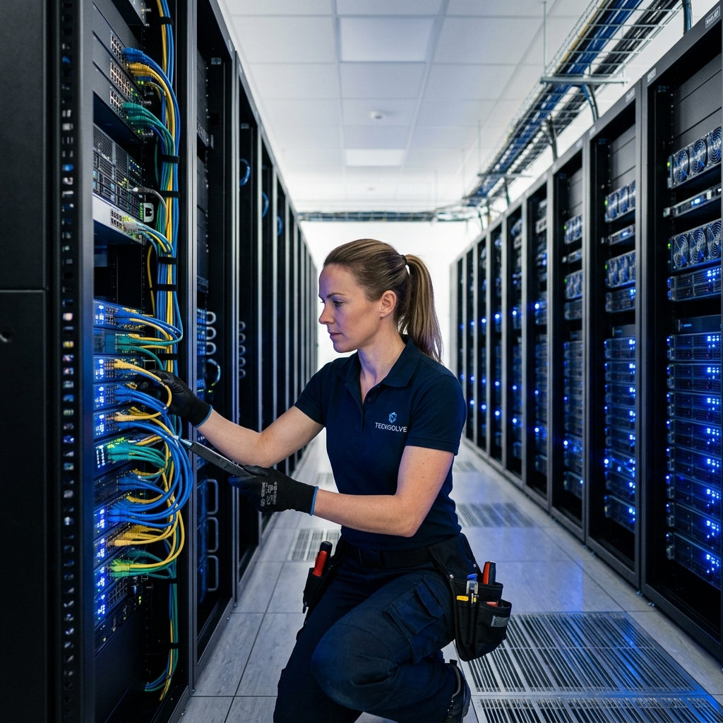 Secure data center environment representing database safety